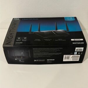 NETGEAR Nighthawk AX6 6-Stream AX4300 WiFi Router Used with Original Box